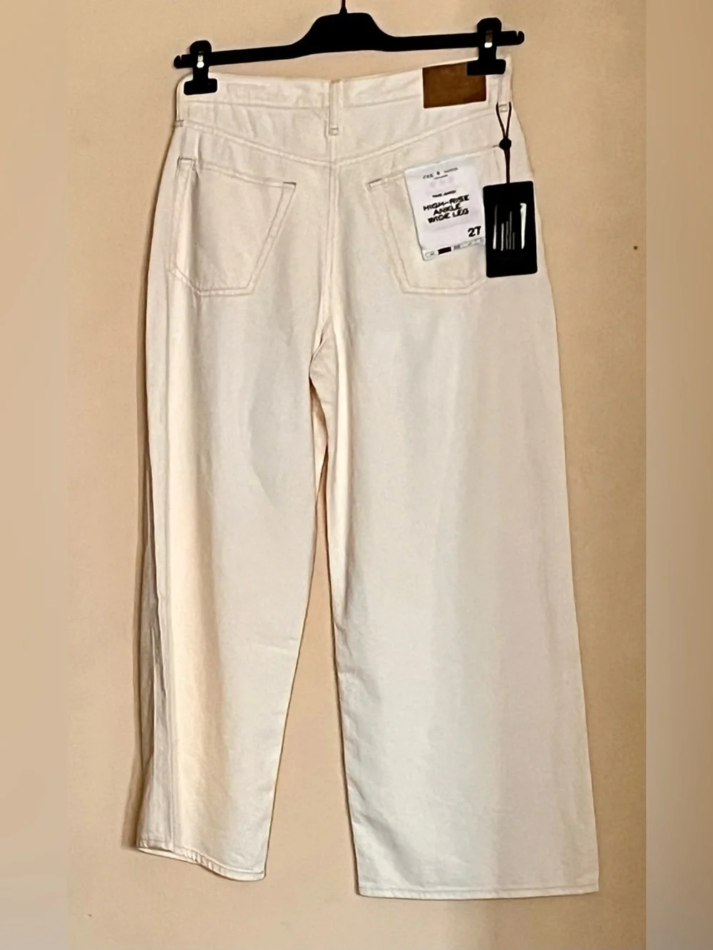 RAG & BONE The Andi High-Rise Ankle Wide-Leg Jeans